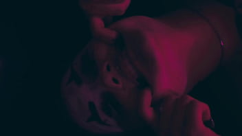 Clown girls are enjoying foot fuck