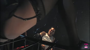 This attractive brunette woman engaged in vigorous sexual activity with her partner