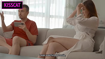 What if step mom catches step son jerking on couch joins for mutual sucks hard fucks with facial What if step mom catches step son jerking on couch joins for mutual sucks hard fucks with facial
