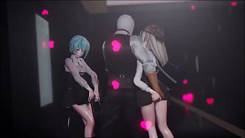 Animated music video mmd