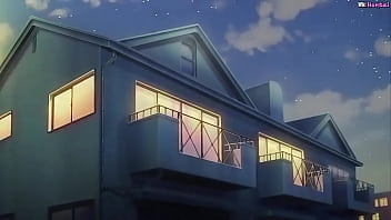 Grandes tetas no se sacia con semen en su boca