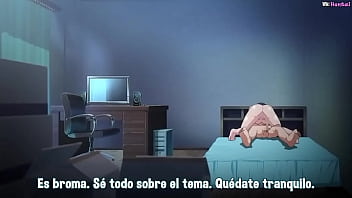 Grandes tetas no se sacia con semen en su boca