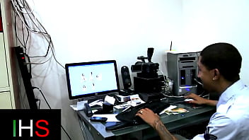 Fabulous girl takes it in the ass which is a wonder from a black man