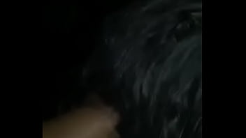 Latina slut sucking cock before gangbang