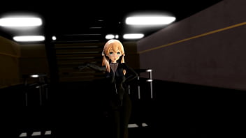 Kancolle busty girl dance mmd by ariak