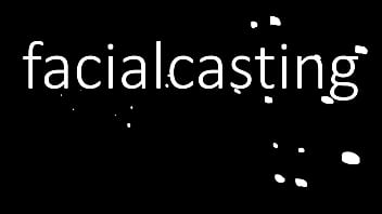 Round assed beauty in casting gets huge facial