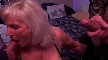 Horny milf fucked outside 7