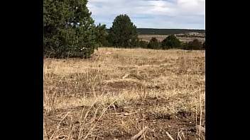 Kyle strips outdoors