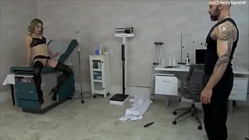 Blonde vampire mistress captures man as her sex slave