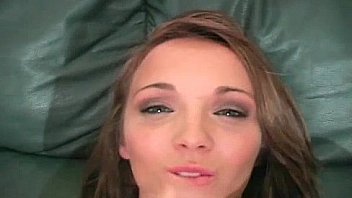 Horny brunette charlie stripping