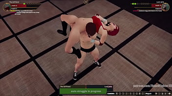 Girlfriend vs jerle nf3d mixed sex combat maledom