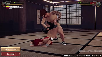 Girlfriend vs jerle nf3d mixed sex combat maledom