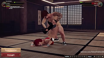 Girlfriend vs jerle nf3d mixed sex combat maledom