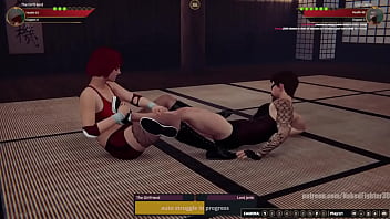 Girlfriend vs jerle nf3d mixed sex combat maledom