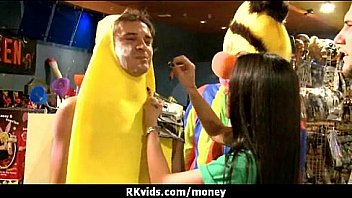 Desperate teen naked in public and fucks to pay rent 7