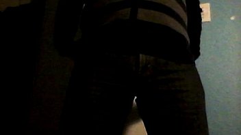 White maried dude jerking and teasing