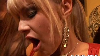 Priceless group sex scene