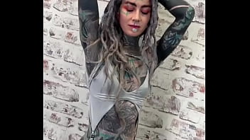 Do you like this view with my tattoo bodysuit and dreadlocks im sure not for everyone but i love the ink i got f Do you like this view with my tattoo bodysuit and dreadlocks im sure not for everyone but i love the ink i got f