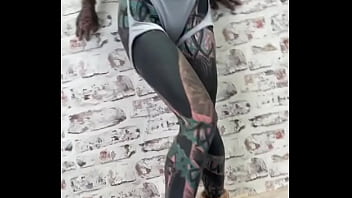 Do you like this view with my tattoo bodysuit and dreadlocks im sure not for everyone but i love the ink i got f
