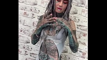 Do you like this view with my tattoo bodysuit and dreadlocks im sure not for everyone but i love the ink i got f
