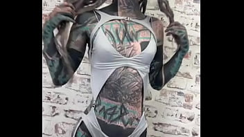 Do you like this view with my tattoo bodysuit and dreadlocks im sure not for everyone but i love the ink i got f