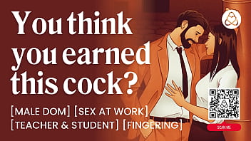 Daddy Dom Professor Has Sex In The Classrom With His Female Sub Student Porn Audio Roleplay Story thumbnail
