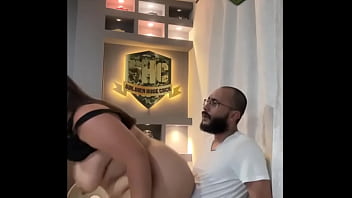 Colombian babe sofia curves with incredible tits takes soldierhugecock big cock ¡her huge tits