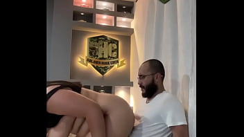 Colombian babe sofia curves with incredible tits takes soldierhugecock big cock ¡her huge tits