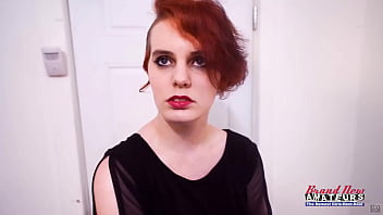 Short haired redhead marla gets a deep trick and wet treat on her pussy