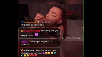 Extreme long dildo in ass