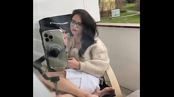 Mix of behind scenes and what happened after shooting with shione cooper