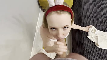 Stepbrother fucks and cums in tight ass of 18 year old stepsister