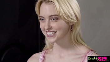 Teen stepsisters give stepdaddy ultimate step fathers day threesome s10 e1