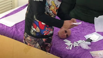 Minha namorada nova chegou alice linda e gostosa sex toy boneca realista