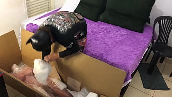 Minha namorada nova chegou alice linda e gostosa sex toy boneca realista