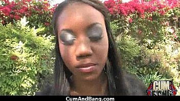 Ebony Entertains A Group Of Whites 8 thumbnail