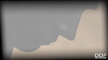 Tied up crammed blonde bondage babe gets ass fucked