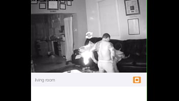 Wife watching us from the room