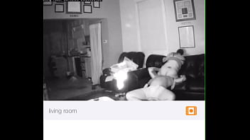 Wife watching us from the room