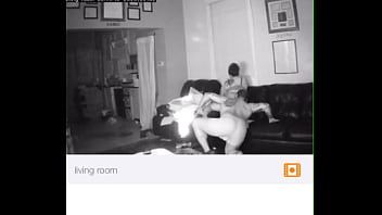 Wife watching us from the room