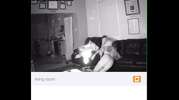 Wife watching us from the room