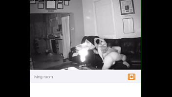 Wife watching us from the room