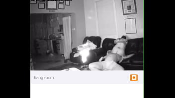 Wife watching us from the room