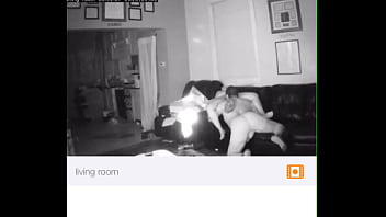 Wife watching us from the room