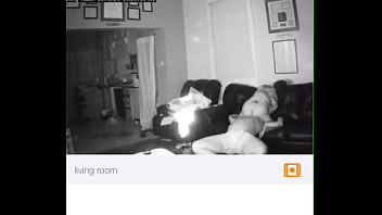 Wife watching us from the room