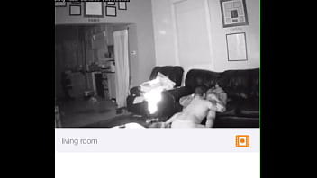 Wife watching us from the room