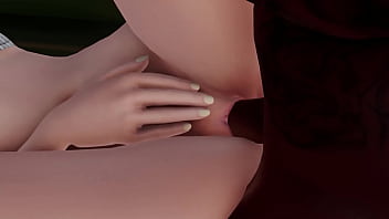 Nerdy redhead in interracial action