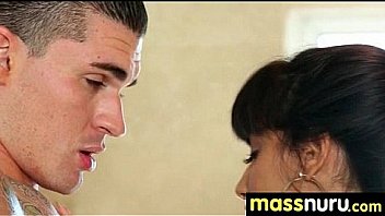 Lucky client gets a full service massage 2