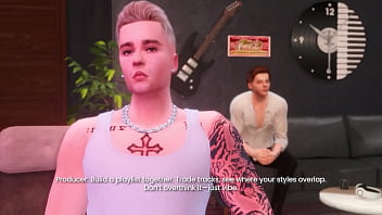 Two famous male singers fuck each other