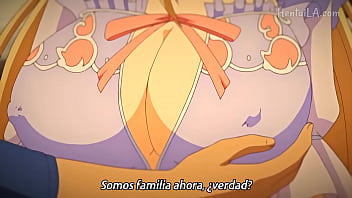 Chico pervertido coje con su hermana y madre sub español